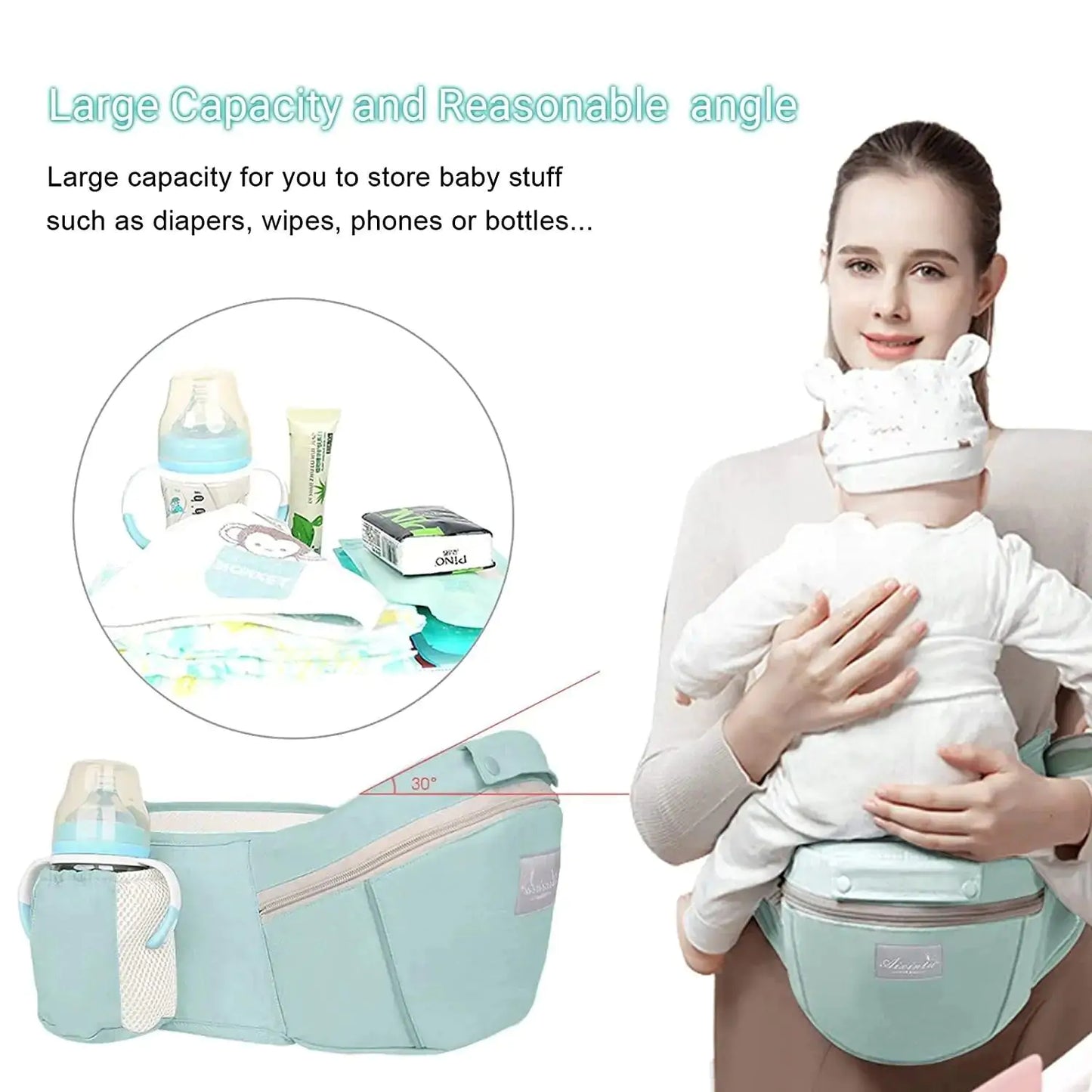 Multifunctional Ergonomic Baby Carrier